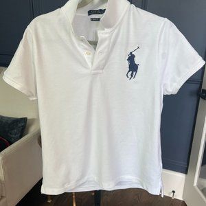 POLO Ralph Lauren White Big Pony Polo Shirt
